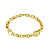Bracciale Gucci Donna Marina Chain in Oro giallo YBA391027001018 - YBA391027001018